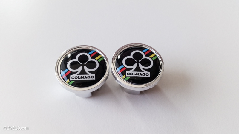 Colnago Club white Plugs Caps Tapones guidon bouchon lenker vintage style 3D 