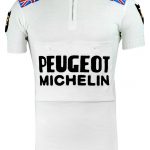 Peugeot UK BP, Tom Simpson vintage retro cycling, maglia ciclismo 2velo