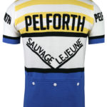 Pelforth Sauvage Le Jeune wool jersey, Eddy Merckx, vintage retro cycling, maglia ciclismo 2velo
