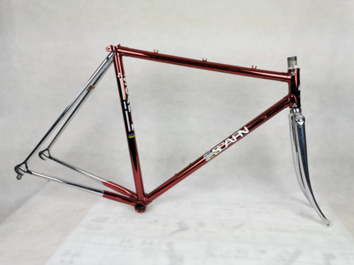 Scapin chromovelato frame fork 2velo