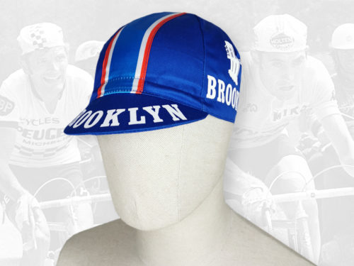 Brooklyn blue cycling cotton cap 2VELO