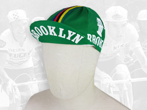 Brooklyn green cycling cotton cap 2VELO