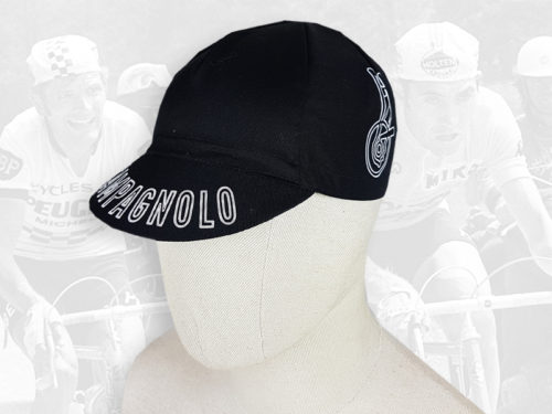 Campagnolo black cycling cotton cap 2VELO