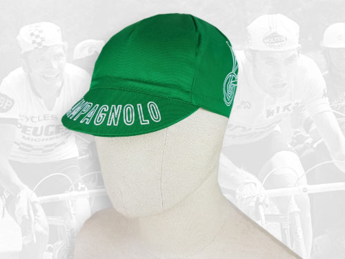 Campagnolo green cycling cotton cap 2VELO