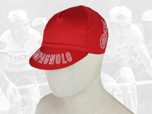 Campagnolo red cycling cotton cap 2VELO