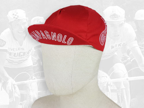 Campagnolo red cycling cotton cap 2VELO